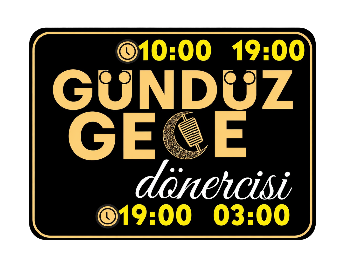 Dönerbank Gece Logo